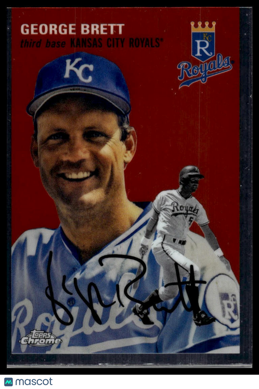 2023 Topps Chrome Platinum Anniversary #457 George Brett