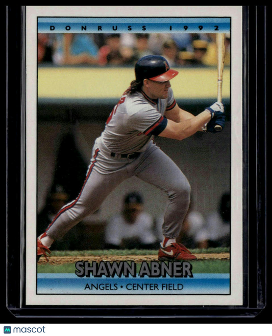 1992 Donruss #736b Shawn Abner