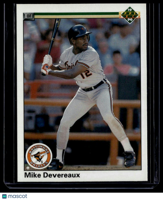 1990 Upper Deck #681 Mike Devereaux