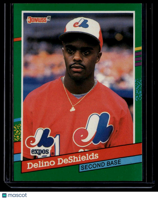 1991 Donruss #555c Delino DeShields