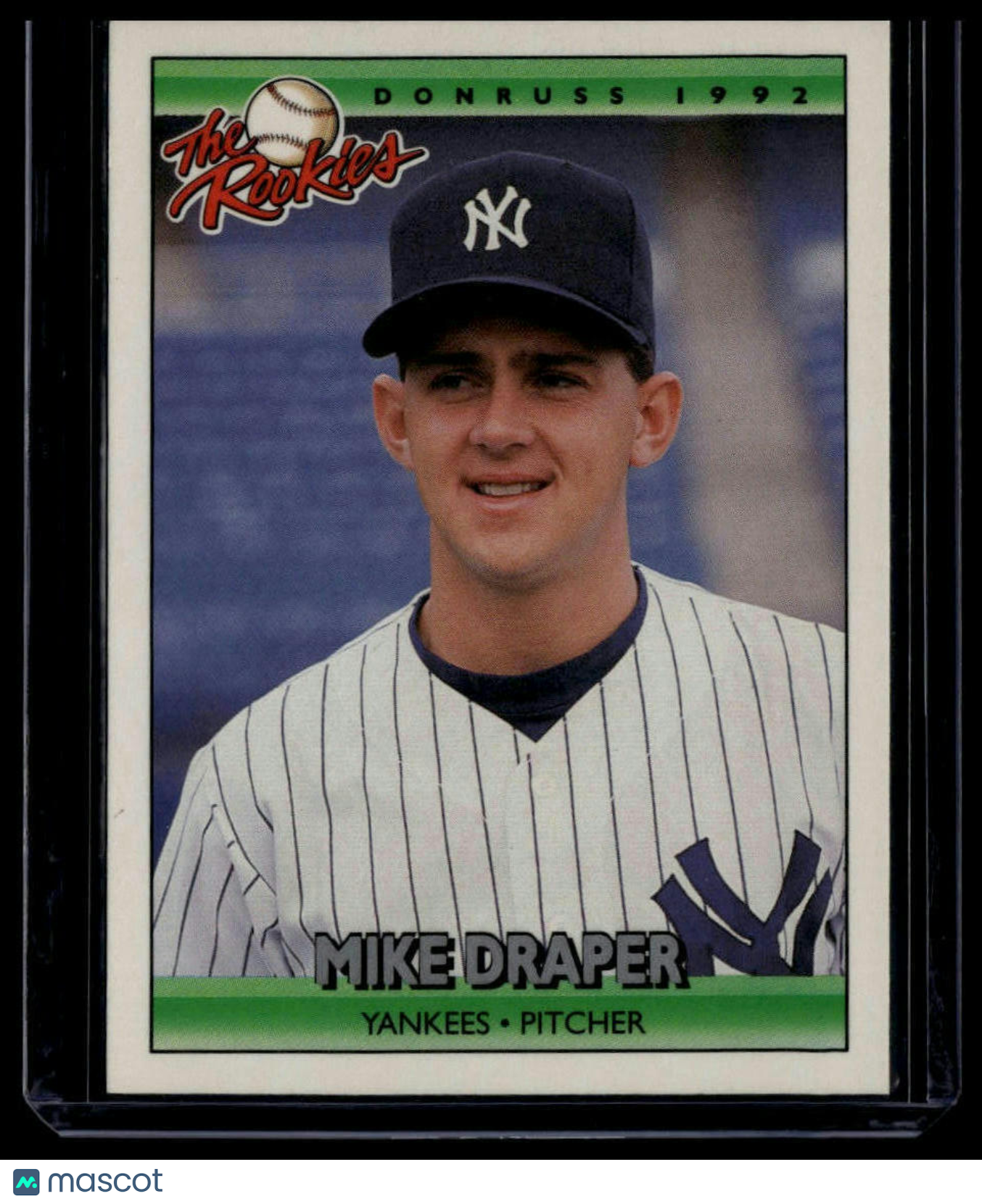 1992 Donruss The Rookies #34 Mike Draper