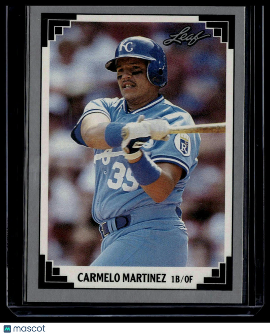 1991 Leaf #467 Carmelo Martinez