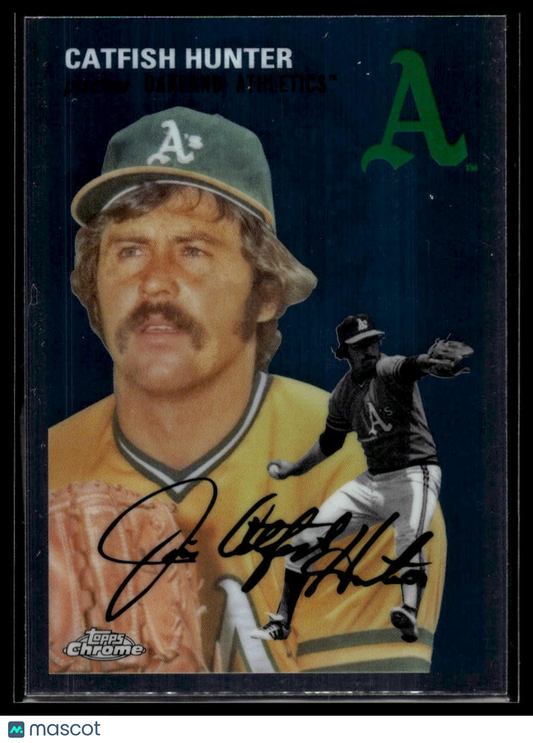 2023 Topps Chrome Platinum Anniversary #491 Catfish Hunter