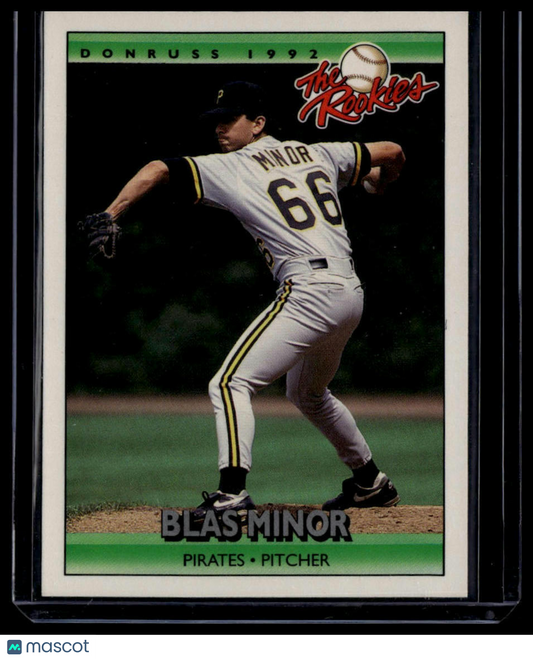 1992 Donruss The Rookies #81 Blas Minor