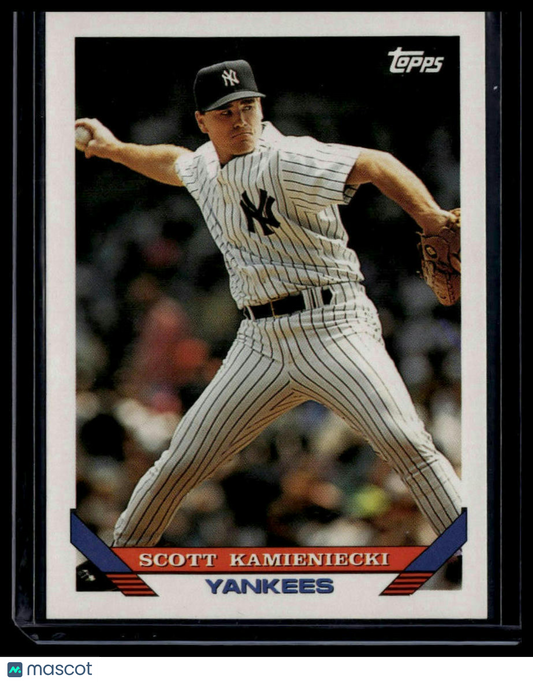 1993 Topps #749 Scott Kamieniecki Gold