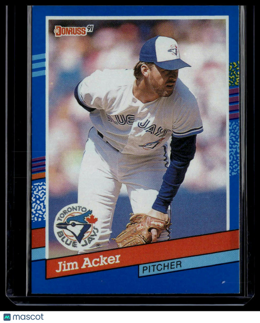 1991 Donruss #368a Jim Acker