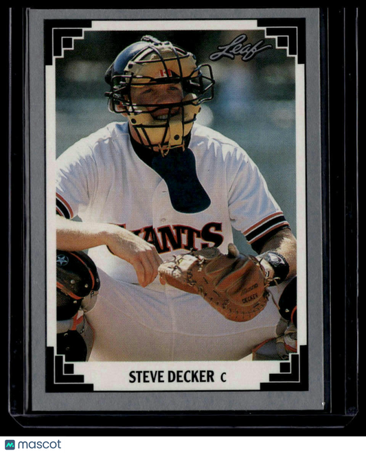 1991 Leaf #441 Steve Decker