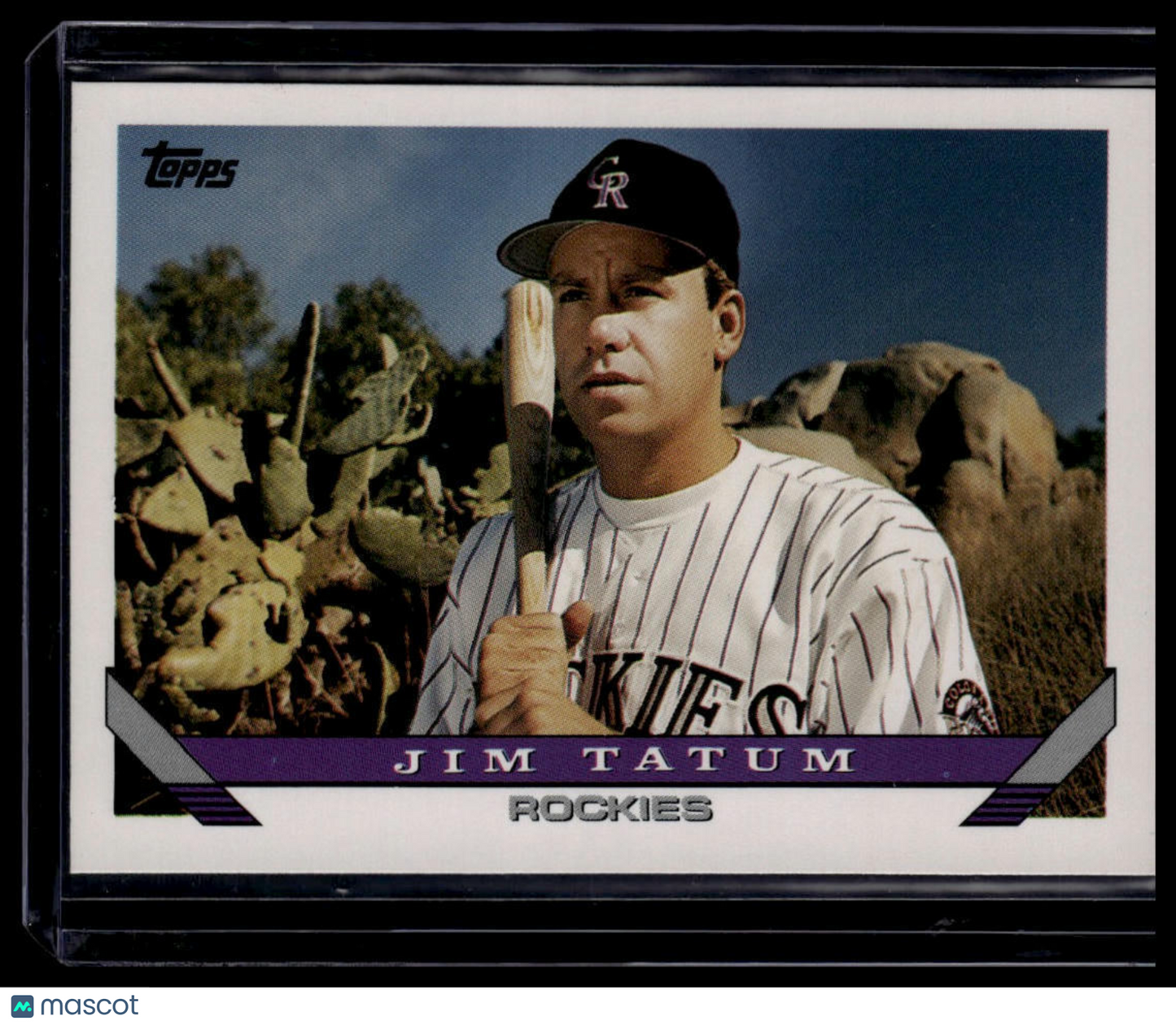 1993 Topps #691 Jim Tatum Inaugural Marlins