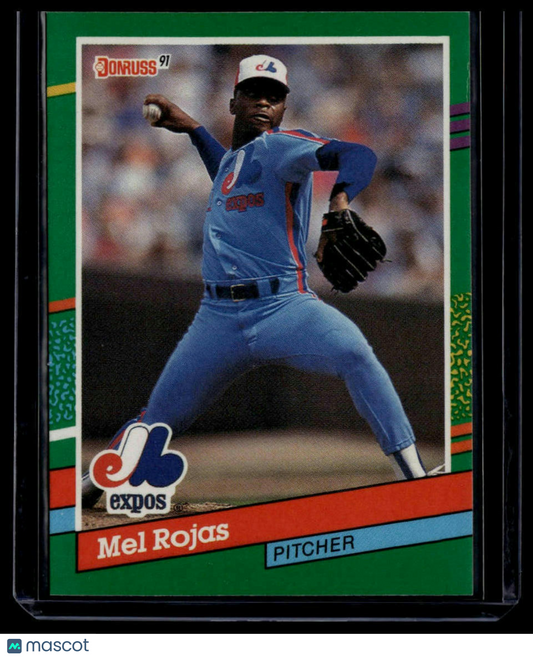 1991 Donruss #681a Mel Rojas