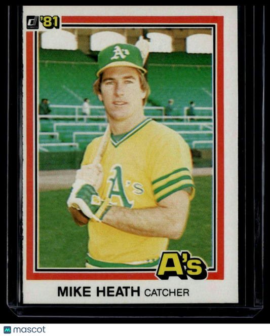 1981 Donruss #120 Mike Heath