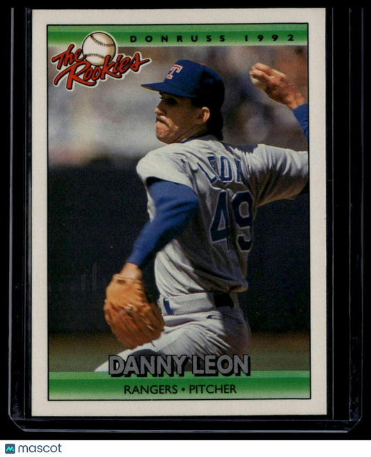 1992 Donruss The Rookies #64 Danny Leon