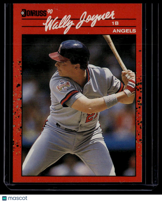 1990 Donruss #94a Wally Joyner