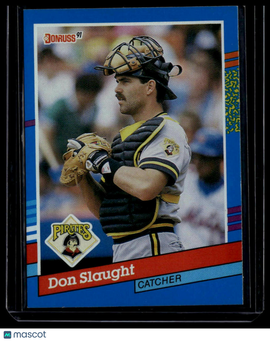 1991 Donruss #213a Don Slaught