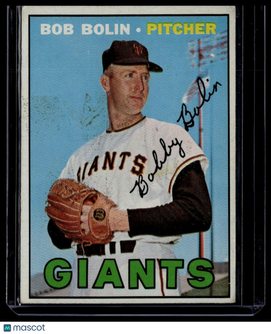 1967 Topps #252 Bob Bolin None