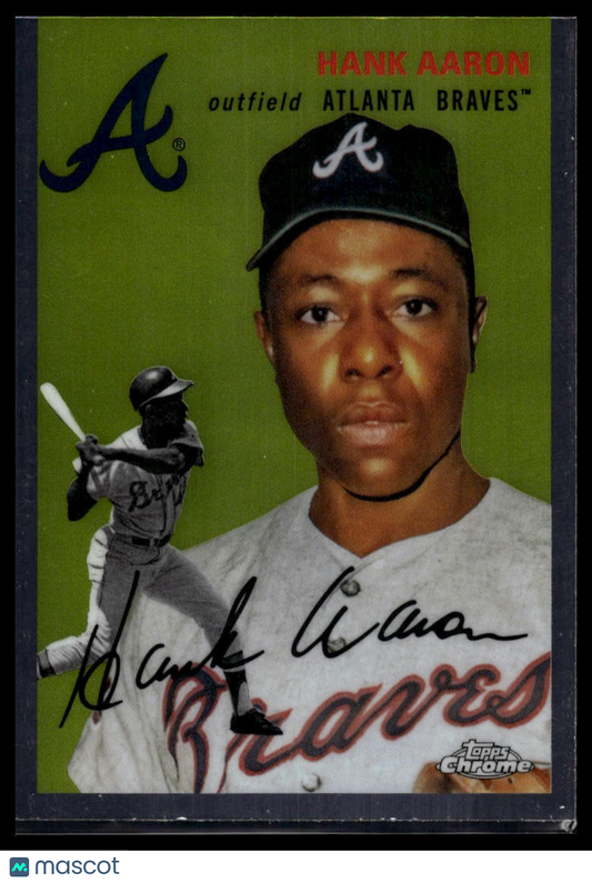 2023 Topps Chrome Platinum Anniversary #432 Hank Aaron