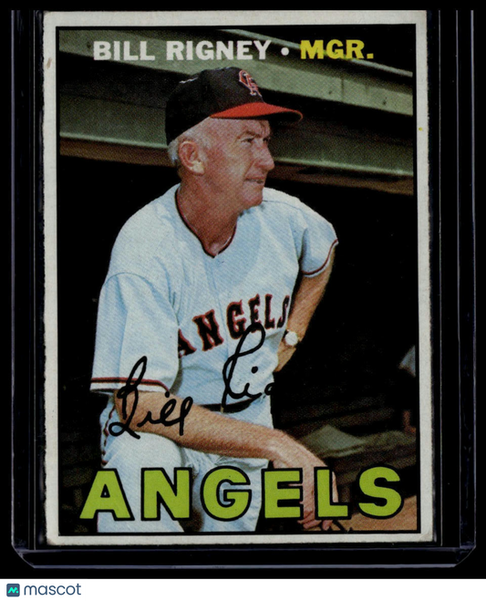 1967 Topps #494 Bill Rigney None