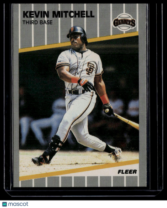 1989 Fleer #336 Kevin Mitchell