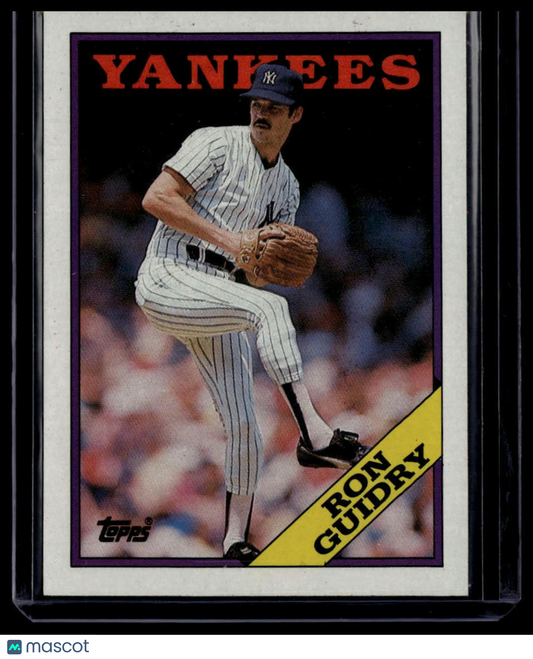 1988 Topps #535 Ron Guidry