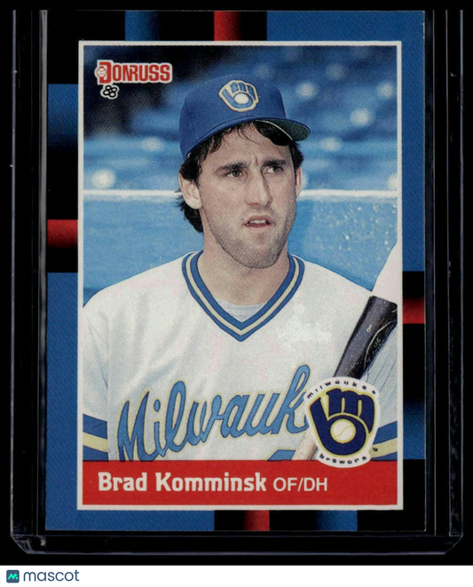 1988 Donruss #583c Brad Komminsk