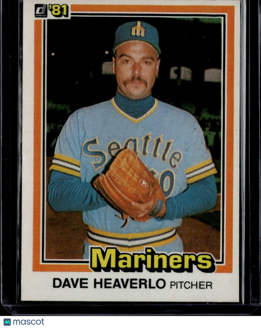 1981 Donruss #407 Dave Heaverlo