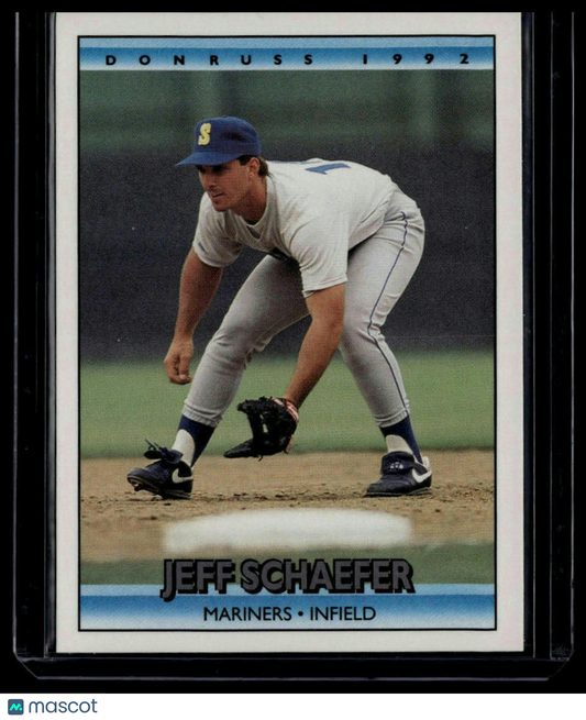 1992 Donruss #525 Jeff Schaefer