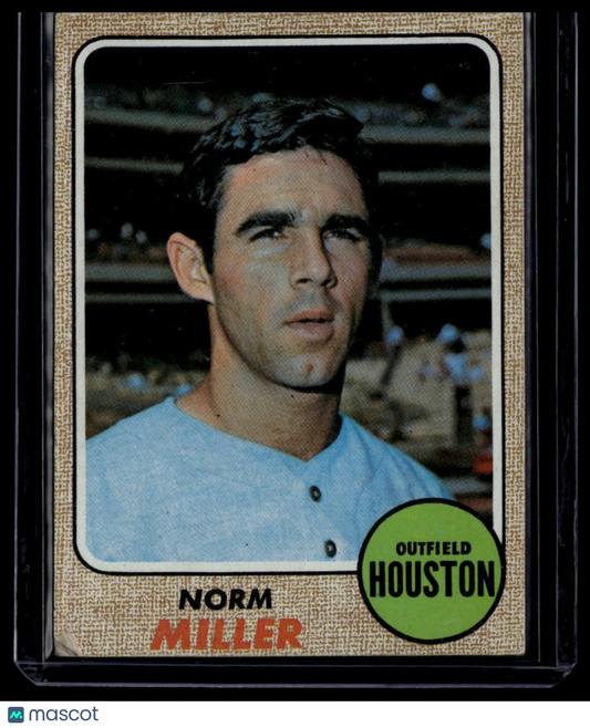 1968 Topps #161 Norm Miller None