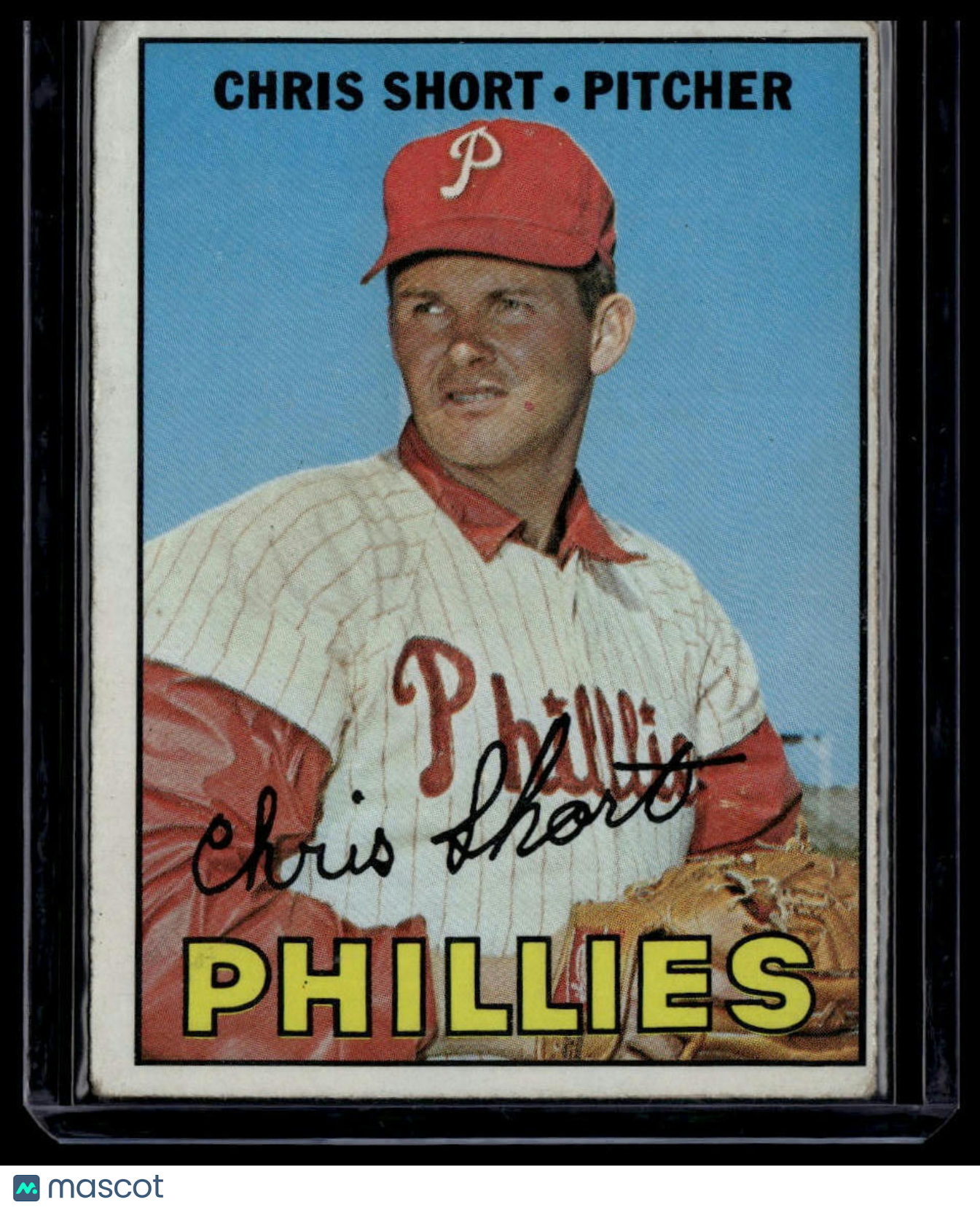 1967 Topps #395 Chris Short None