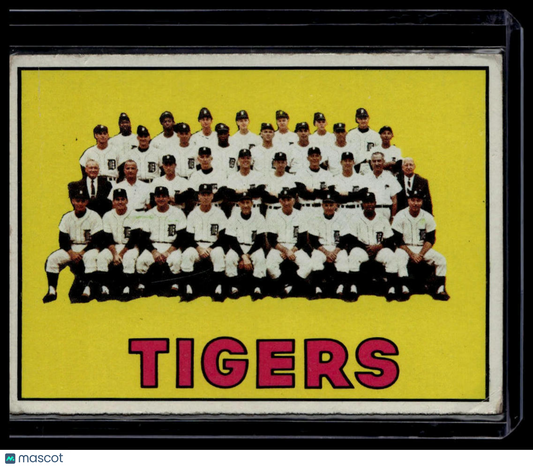 1967 Topps #378 Detroit Tigers None