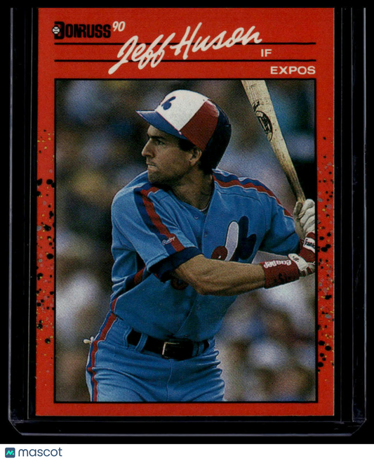 1990 Donruss #693b Jeff Huson