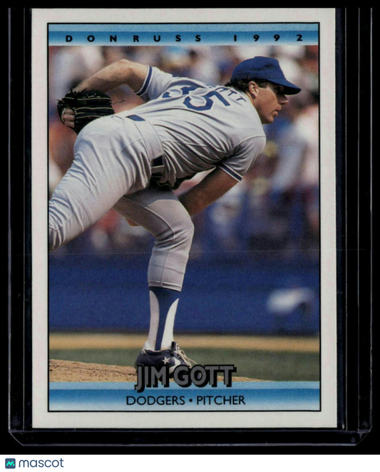 1992 Donruss #601a Jim Gott