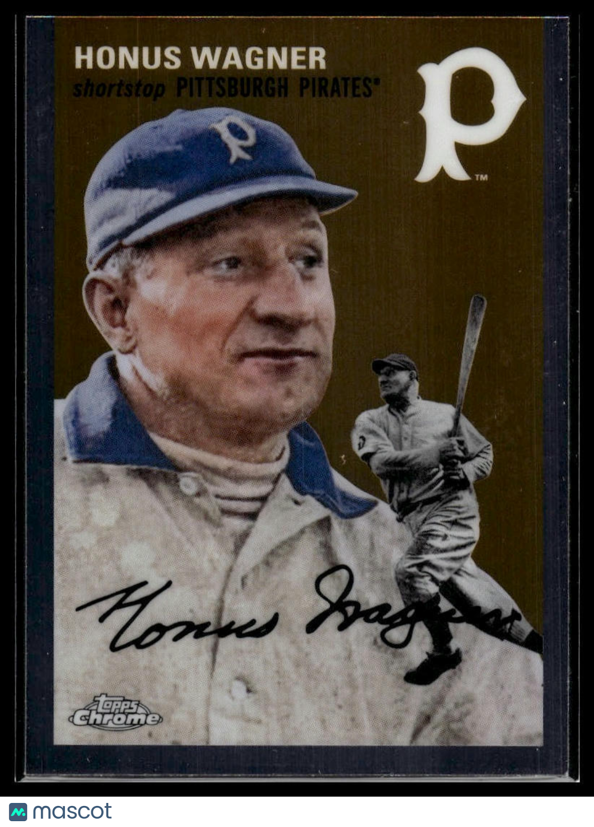 2023 Topps Chrome Platinum Anniversary #324 Honus Wagner