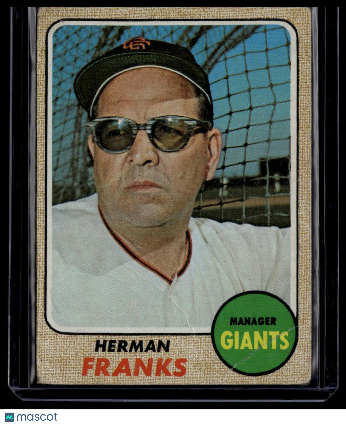 1968 Topps #267 Herman Franks None