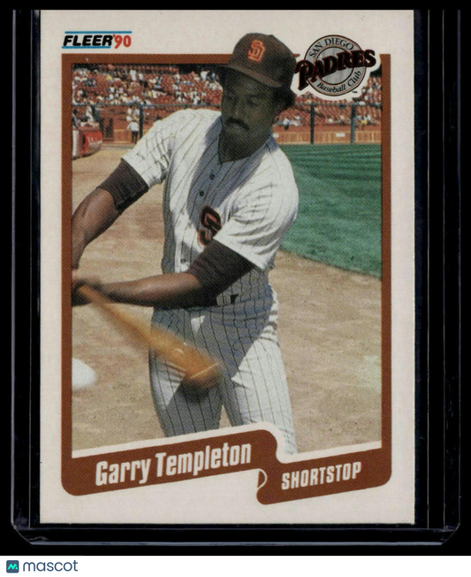 1990 Fleer Canadian #170 Garry Templeton