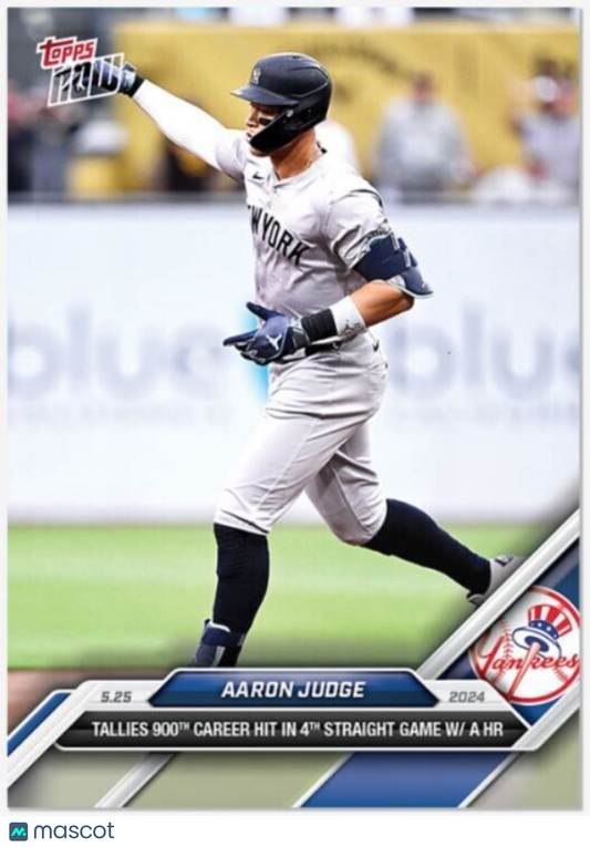 Aaron Judge 2024 Topps Now Card #234 New York Yankees