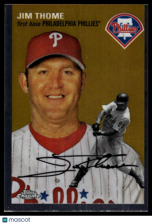 2023 Topps Chrome Platinum Anniversary #486 Jim Thome