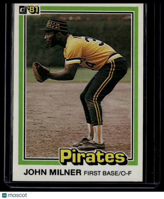 1981 Donruss #377 John Milner