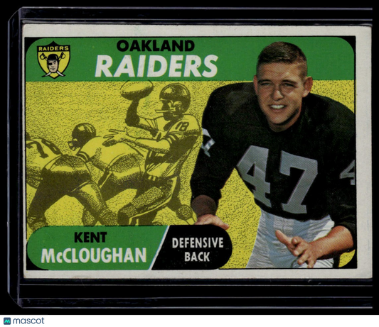 1968 Topps #12 Kent McCloughan