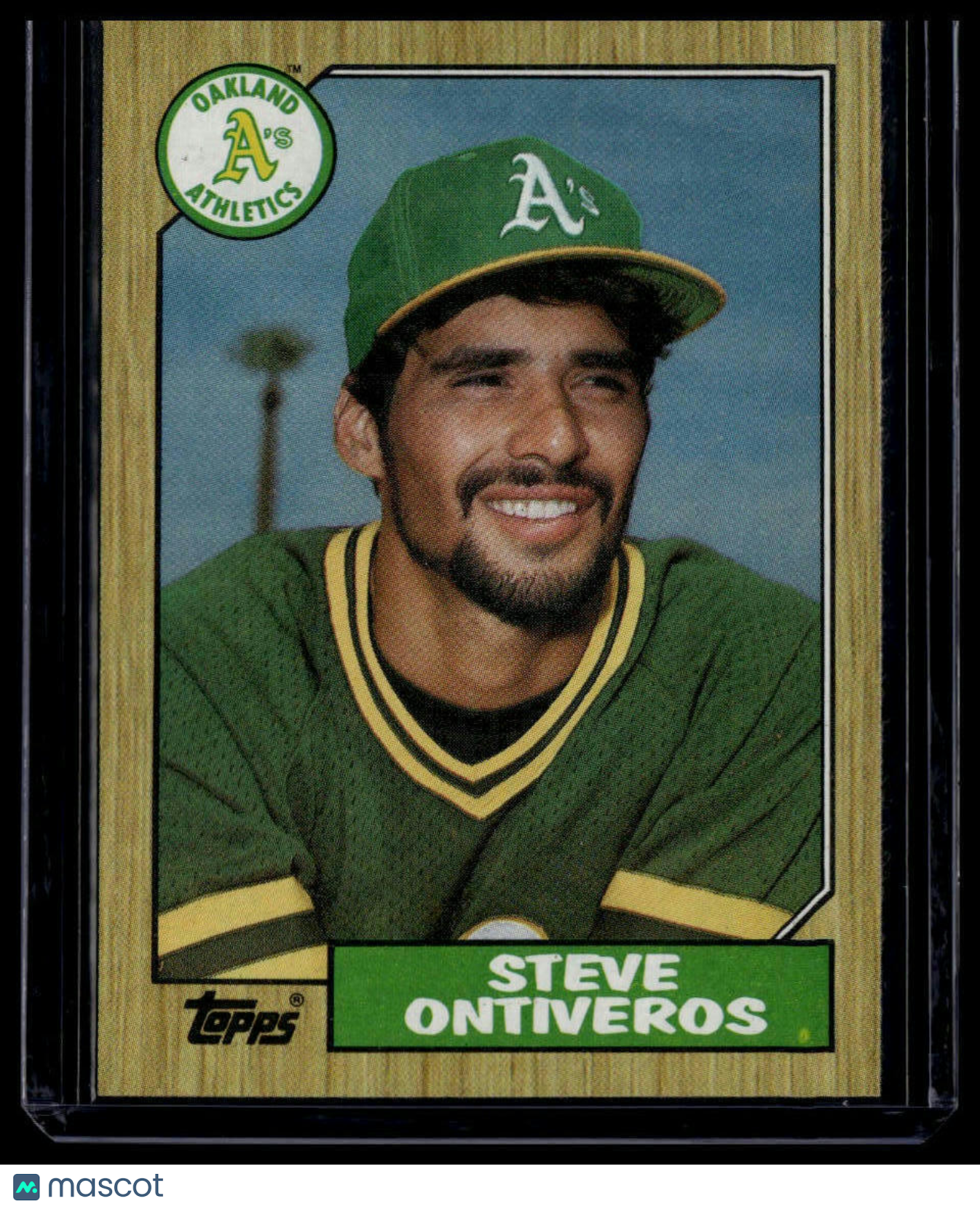 1987 Topps #161 Steve Ontiveros