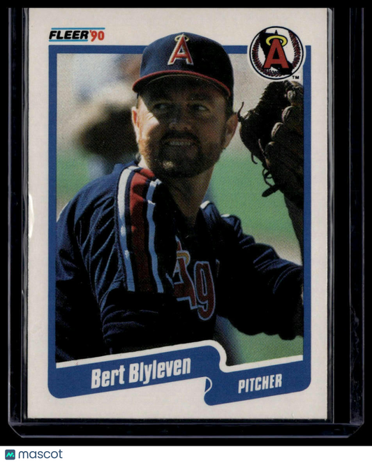 1990 Fleer #128b Bert Blyleven