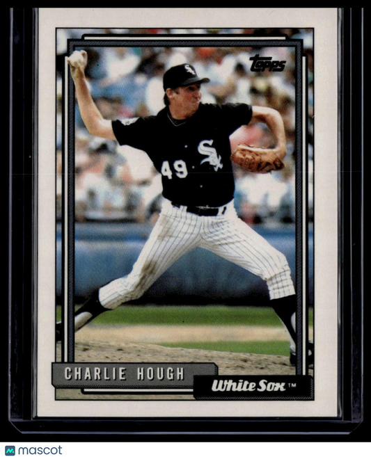 1992 Topps #191 Charlie Hough Gold Winners