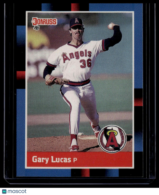 1988 Donruss #579b Gary Lucas