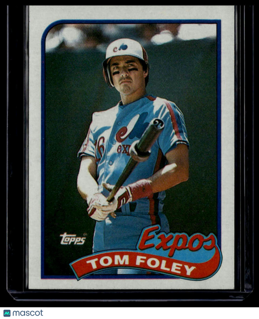 1989 Topps #529 Tom Foley