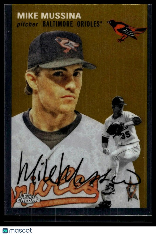 2023 Topps Chrome Platinum Anniversary #497 Mike Mussina