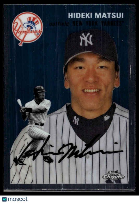 2023 Topps Chrome Platinum Anniversary #341 Hideki Matsui