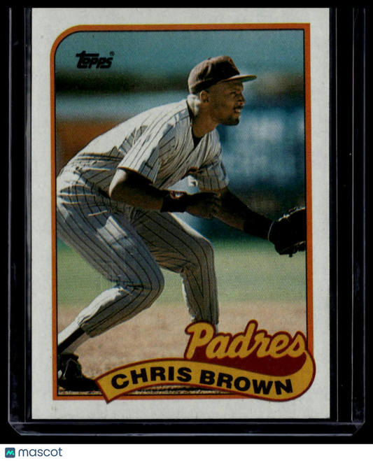 1989 Topps #481 Chris Brown