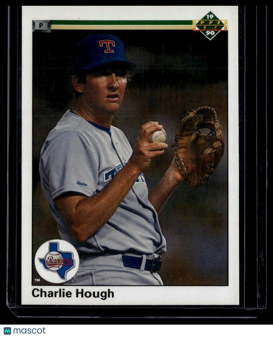 1990 Upper Deck #314 Charlie Hough