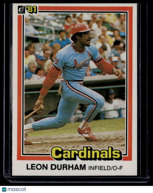 1981 Donruss #427 Leon Durham