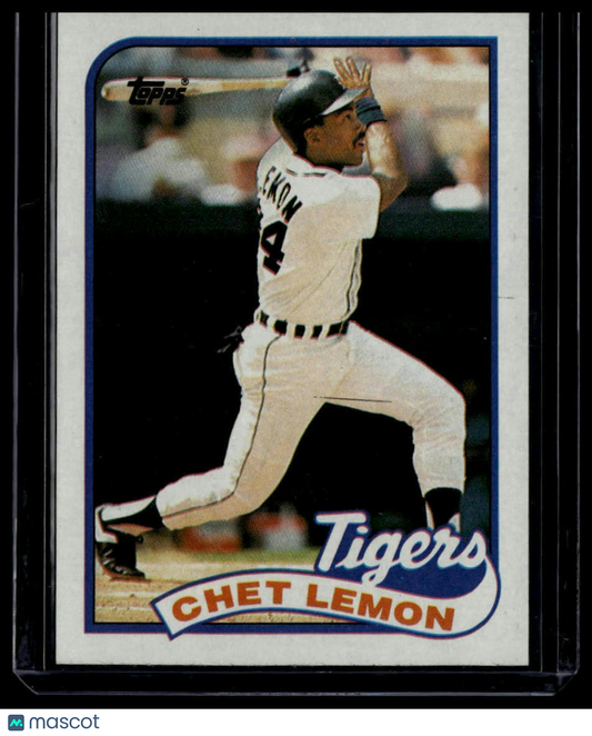 1989 Topps #514 Chet Lemon