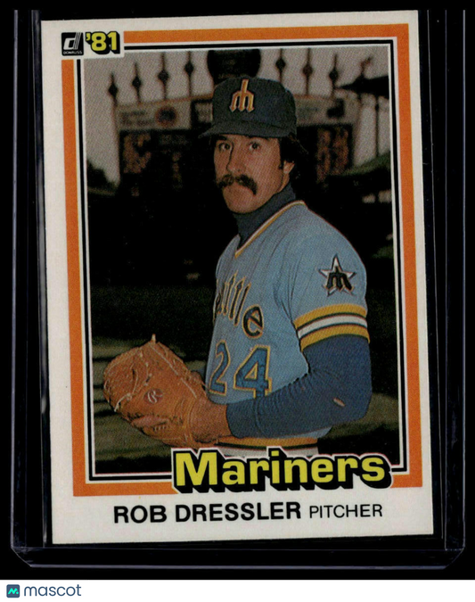 1981 Donruss #406 Rob Dressler