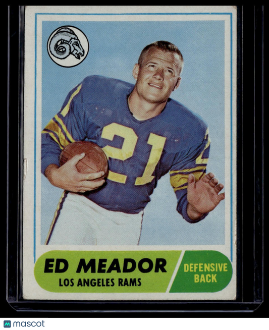 1968 Topps #106 Ed Meador